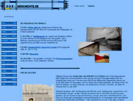 Screenshot DDR-GESCHICHTE.DE