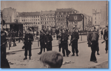 ''Juni 53 - Der Volksaufstand vom 17. Juni 1953 in Ost-Berlin und der sowjetischen Besatzungszone'', hg. v. Bundesministerium fr Gesamdeutsche Fragen, Bonn/ Berlin 1961, S. 23.  (Die Namen der Fotografen blieben damals aus Sicherheitsgrnden anonym.)