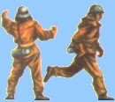 Bellack, Siegrid/ Dölling, Edeltraud/ Eckart, Hans (Autorenkollektiv), Von Anton bis Zylinder, Das Lexikon für Kinder, 12. Aufl., Berlin 1986, S. 121, s.v. ''Feuerwehr''. (Abbildung bearbeitet)