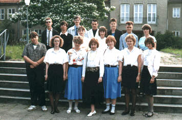 Klassenfoto aus den 1980er Jahren; anonym